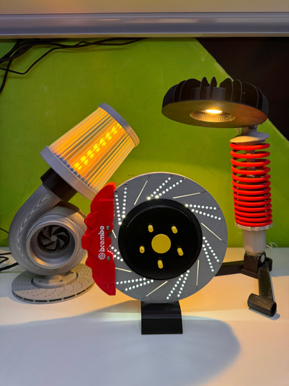 Remschijf lamp