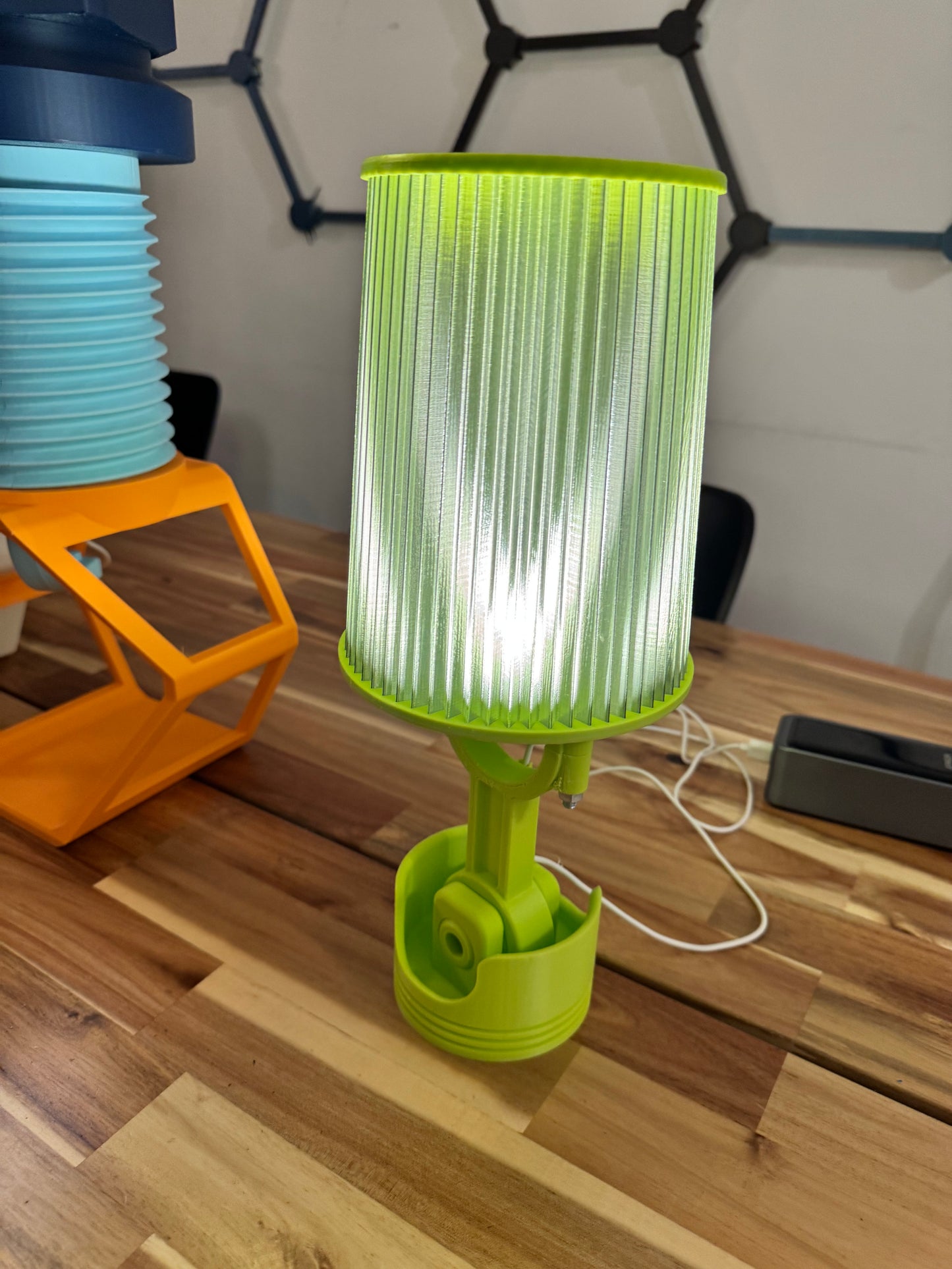 Piston Air Filter Lamp