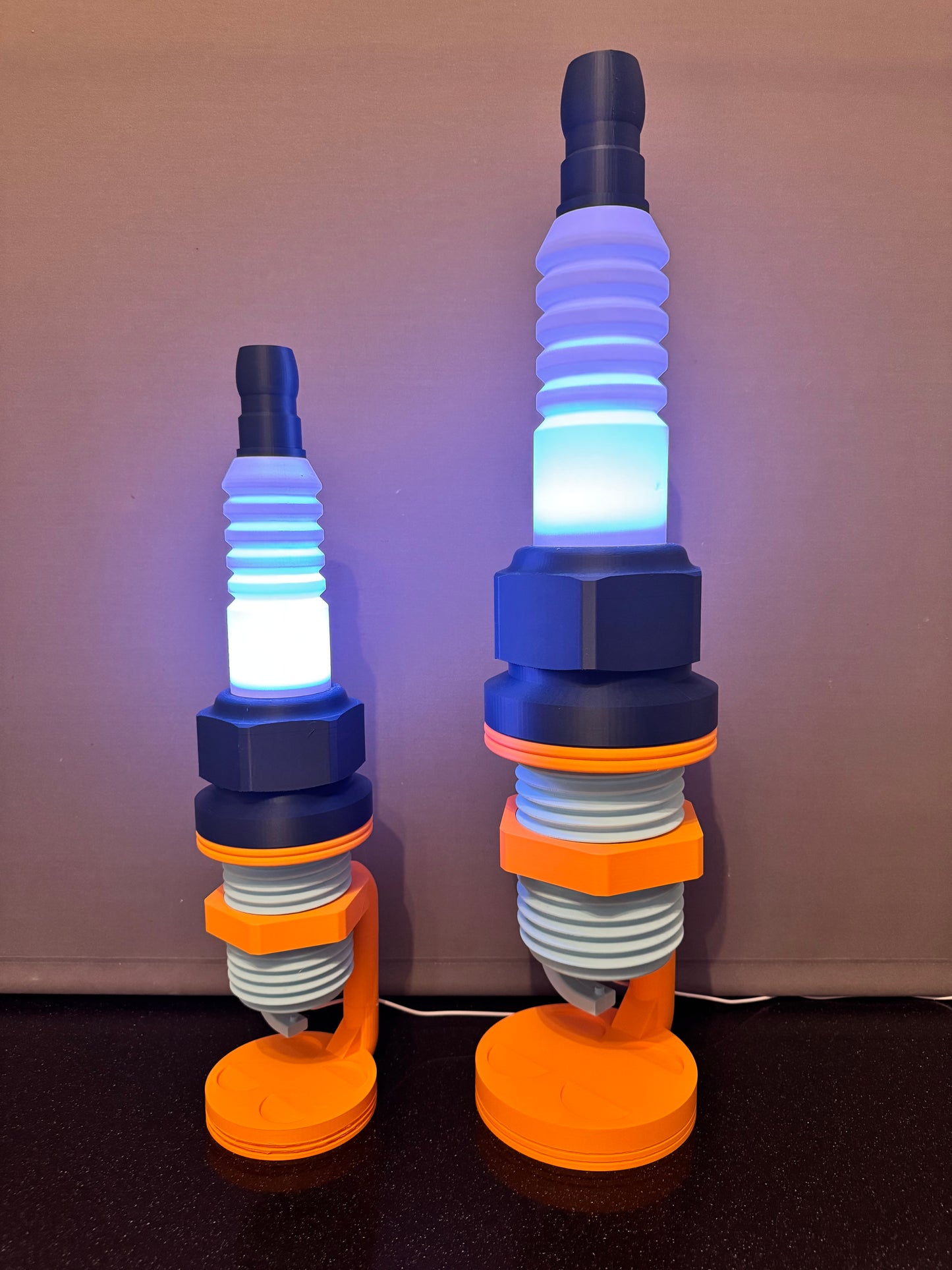 Spark plug lamp