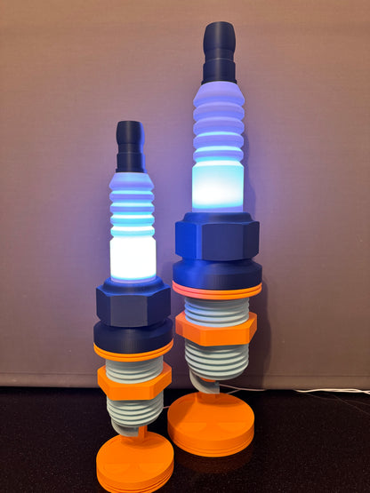 Spark plug lamp