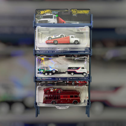 Wand display voor hot wheels kaarten